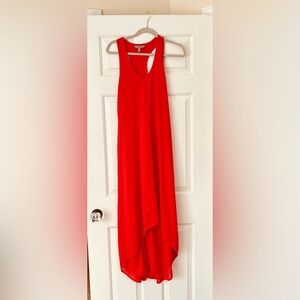 Brand new Athleta maxi tank dress red